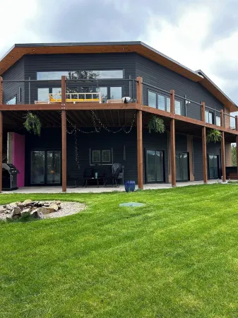 Casa del Sol is a private oasis surrounded by trees near Pactola Lake.