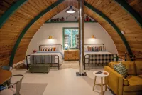 Beautifully Designed Arched A-Frame Cabin with Gas Grill & Wood-Burning Stove