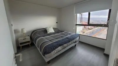 Hermoso depto de 1D terraza y vista mar Отели в г. 