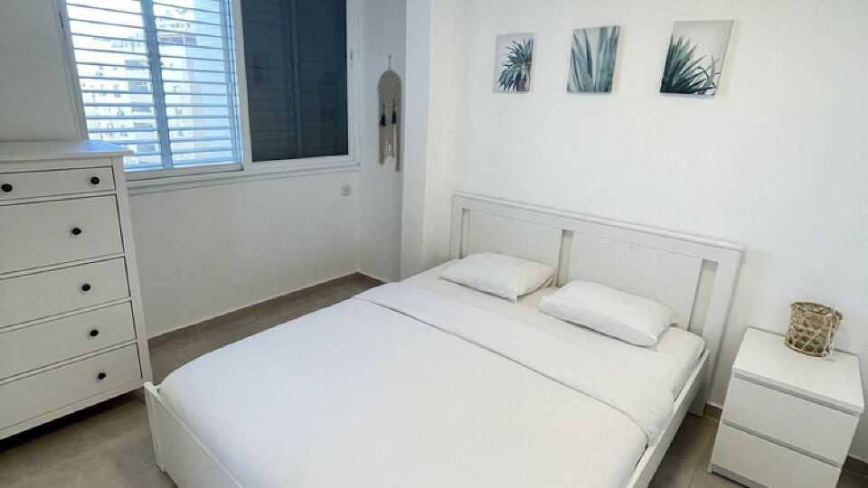 50 steps from the beach !! family Apartment with 3 bedrooms
