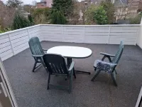 Vacation apartment "Schöne Aussicht" with large balcony-terrace Hotels in Nordenham