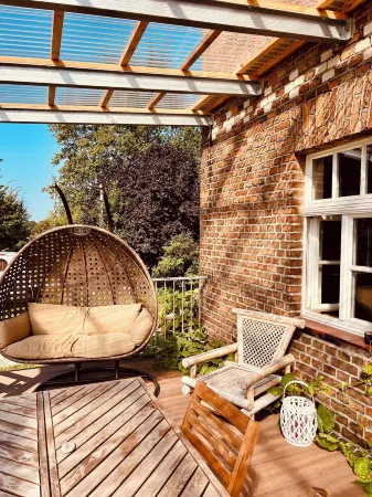 Unique atmosphere in the mill oasis with whirlpool! Pet friendly!