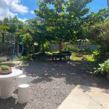 5BR House with Centralized AC, Backyard & Office Hotel Exterior