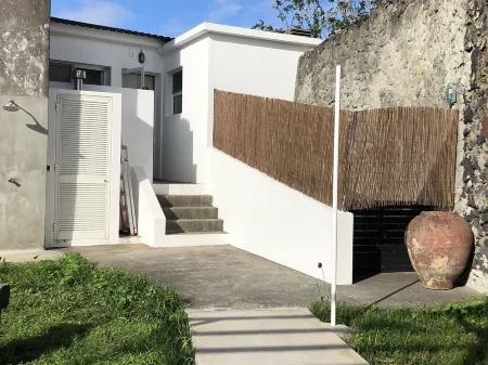 Central House is located on the main street of Ribeira Grande.