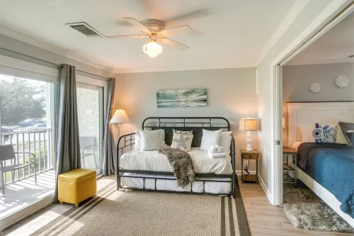 4 Mi to Beach St Simons Island Golf Course Condo - موقف سيارات