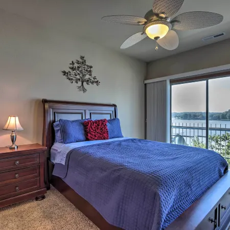 Lake-View Pool and Boat Slip! Ozarks Condo