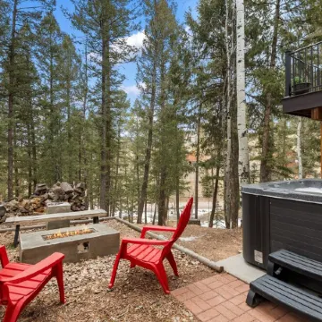 Bear Paw Haven-nestled in the trees. Pet & family friendly. HOT TUB, Free WiFi