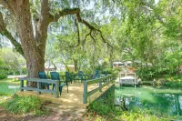 Waterfront Deck & Private Dock! Rainbow River Home - 3-Star