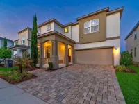 6 Mins to Disney Game Themed Rooms Pool Spa - 3-Star