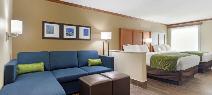 Comfort Suites West Monroe Near Ike Hamilton Expo Center Отели в г. Запад Монро