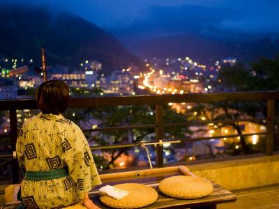 ホテルからの眺望 つるつるの湯 下呂温泉 みのり荘の写真