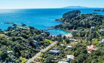 Drop Anchor at Enclosure Bay Beach by Waiheke Unlimited