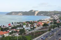 Linda vista para o mar e a natureza