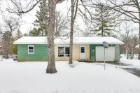 Waterfront Home w/ Dock & Fire Pit in Pine River Hotels in Pine River
