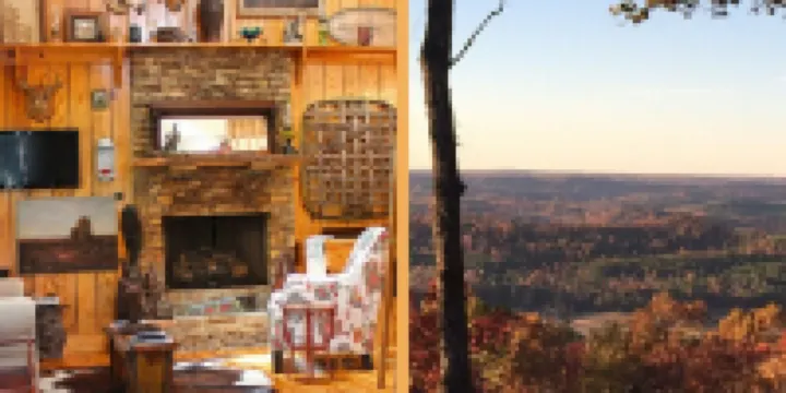 Spectacular Mountain Top cabin Amazing Views Large Balcony With Low Rates