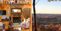 Spectacular Mountain Top cabin Amazing Views Large Balcony With Low Rates