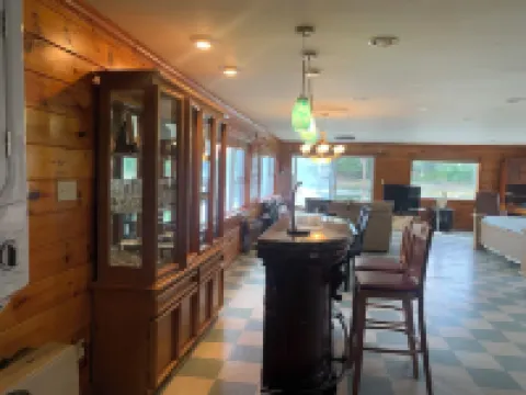 Large beautiful ocean front studio with private dock