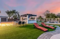 Modern Top Gun House in Arrowhead district. Heated Pool/Outdoor BBQ/Bar/Games - 4-نجوم