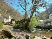 Cottage by the East Lyn River in the heart of Exmoor National Park near Lynmouth