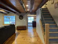 Spacious farmhouse on 3+ acres.  Pet and family friendly!