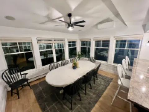 Updated! Elizabeth House is a Charming Craftsman on Little Traverse Lake.