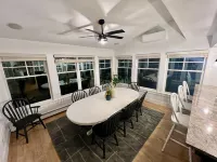 Updated! Elizabeth House is a Charming Craftsman on Little Traverse Lake. Hotels in Cleveland Township