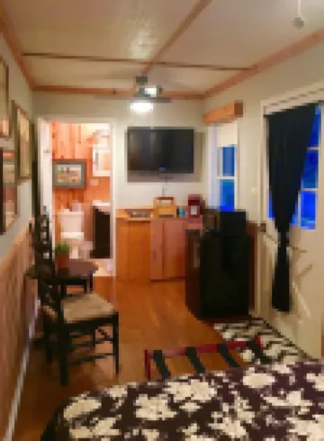 Tiny House in the Mountains- waterfall, jacuzzi and stunning farm views