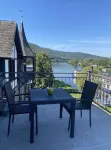 Apartment with fantastic view of river and vineyards
