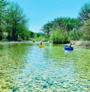 Frio River Frontage with a Cozy Cabin