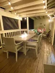 Breath in Fresh Mt Spring Air from a Private Deck w/a River & Golf Course View