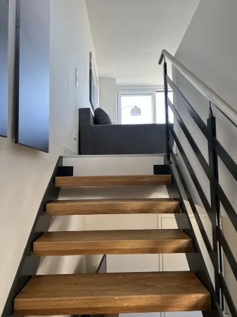 Mila vacation apartment with direct sea view and small sauna Отели в г. Лабё