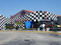 Luxury Master Suite king size bed full bathroom in the center of Myrtle BeachSC