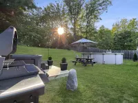 Luxe Mountain Getaway Fire Pit Arcade Hot Tub Pool  호텔