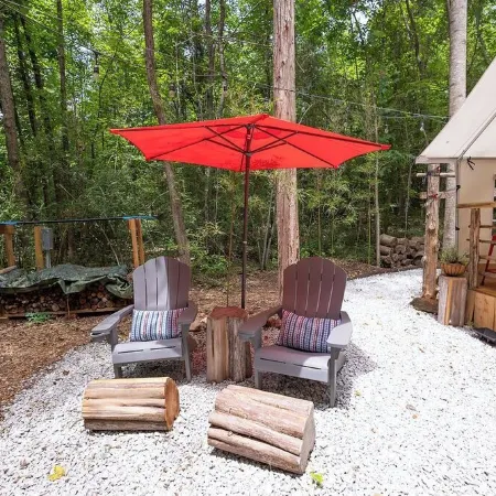 Pap's Glamp on Lake Hartwell