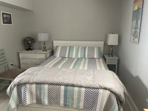 Your Perfect Island Getaway Only 250 Yards from Beach! 1st Floor of Duplex House