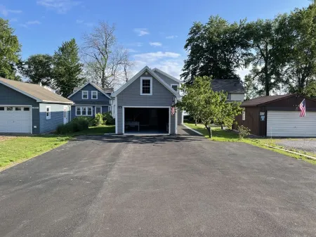 Large Waterfront Home at the North End of Conesus Lake with Garage Game Room!
