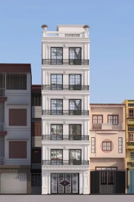 Studio Hai Bà Trưng ハノイオープン大学周辺のホテル