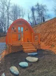 Ridgetop Retreat Cabin at Highland Hideaways - Arcade & Drive-in Theater