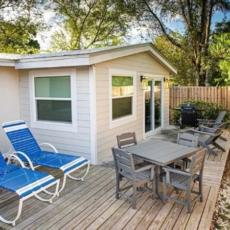 Modern Farmhouse Retreat – Heated Pool & Close to Beaches!