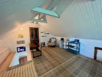 Charming & renovated airy Train Depot turned cottage steps from Lake Michigan