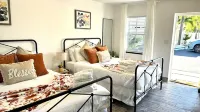 Shared Pool and Mini Golf Area with Fire Pit - Spacious Getaway Hotels in Clearwater