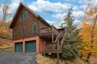 Mountain Escape with Game Room and Hot Tub - Charming Log Haven