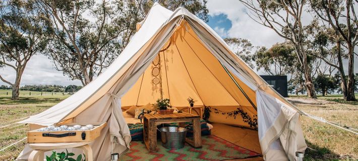 Coastal Glamp Hotels in Ocean Grove