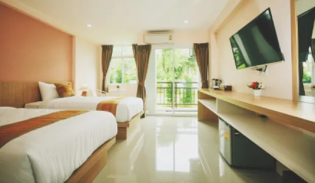 โรงแรมสุขมาสก์ภิรมย์ โรงแรมใกล้มหาวิทยาลัยวงษ์ชวลิตกุล นครราชสีมา