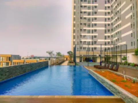 Simple Look 1BR Apartment near MM2100 at Vasanta Innopark By Travelio - Homestays