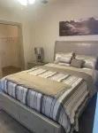 Spacious apartment with a baseball field view also pool view