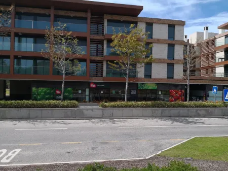 Studio with bunk bed sea view in Hotel