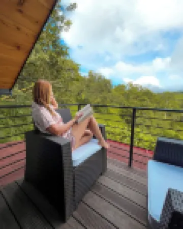 Discover Romantic Arenal Cabin Near la Fortuna w/ Private Hot Tub & Pool