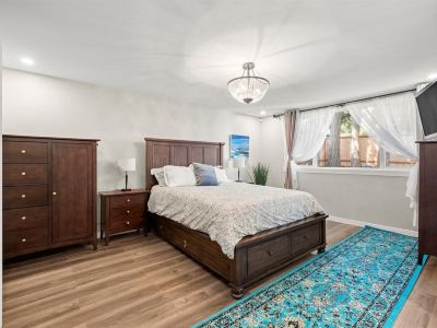 Newly Renovated Standing Desk and King Bed