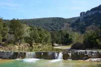 THE BLUE HOUSE NEAR THE ARDÈCHE GORGES